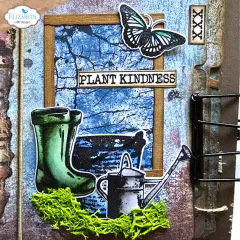 Clear Stamps - Cracked Fields