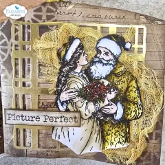 Clear Stamps - Golden Season - Santa