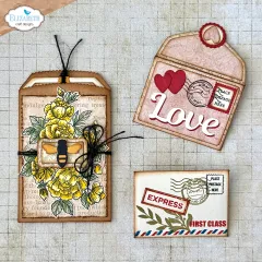 Clear Stamps - Romantic Revival - Postcard Parts