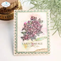Clear Stamps - Romantic Revival - Playing Card Collage
