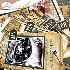 Clear Stamps - Winter Wanderlust - Months