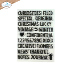 Clear Stamps - Winter Wanderlust - Words
