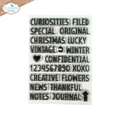Clear Stamps - Winter Wanderlust - Words