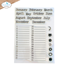 Clear Stamps - Dates to remember