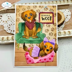 Clear Stamps - Dog Days - Sentiments