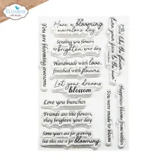 Clear Stamps - Beautiful Blooms - Bloom Sentiments