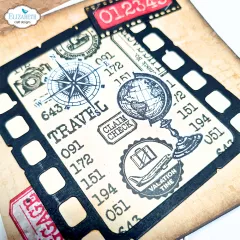 Cutting Dies & Clear Stamps - Remember Moments - Around the World