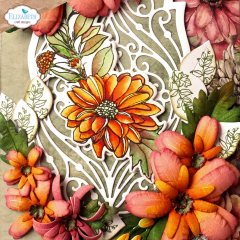 Cutting Dies & Clear Stamps - Autumn Harvest Florals