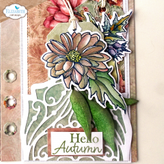 Cutting Dies & Clear Stamps - Autumn Harvest Florals