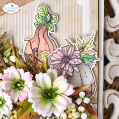 Cutting Dies & Clear Stamps - Autumn Harvest Florals