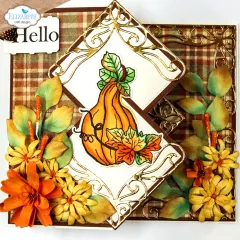 Cutting Dies & Clear Stamps - Autumn Harvest Florals