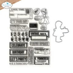 Cutting Dies & Clear Stamps - Botanical Blends - Celebrations 2