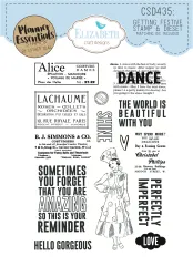 Cutting Dies & Clear Stamps - Winter Wanderlust - Getting Festive