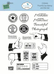 Cutting Dies & Clear Stamps - Delightful Discovery - Thumbs Up