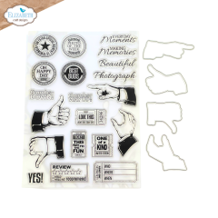 Cutting Dies & Clear Stamps - Delightful Discovery - Thumbs Up