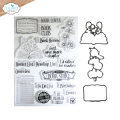 Cutting Dies & Clear Stamps - Rest & Relaxation - Book Lover