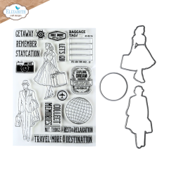 Cutting Dies & Clear Stamps - Rest & Relaxation - Let's Go!