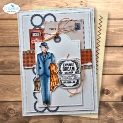 Cutting Dies & Clear Stamps - Rest & Relaxation - Let's Go!