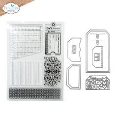 Cutting Dies & Clear Stamps - Rest & Relaxation - Layered Tags