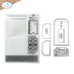 Cutting Dies & Clear Stamps - Rest & Relaxation - Layered Tags