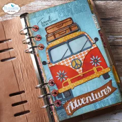 Elizabeth Crafts Special Kit - Retro Bus