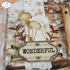 Elizabeth Crafts Special Kit - ATC (mit Cork Journal)