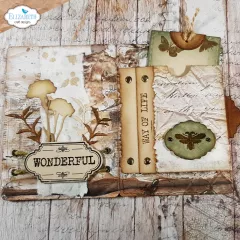 Elizabeth Crafts Special Kit - ATC (mit Cork Journal)