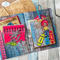 Elizabeth Crafts Special Kit - ATC (mit Cork Journal)