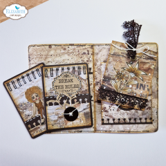 Elizabeth Crafts Special Kit - ATC (mit Cork Journal)