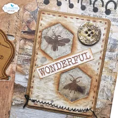 Elizabeth Crafts Special Kit - ATC (mit Cork Journal)