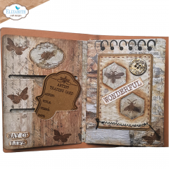 Elizabeth Crafts Special Kit - ATC (mit Cork Journal)