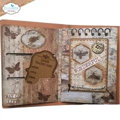 Elizabeth Crafts Special Kit - ATC (mit Cork Journal)