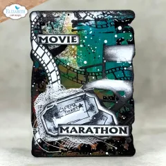 Cutting Dies & Clear Stamps -Movie night - ATC Special