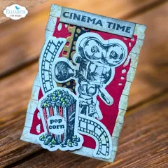 Cutting Dies & Clear Stamps -Movie night - ATC Special