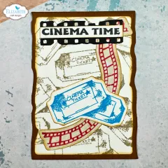 Cutting Dies & Clear Stamps -Movie night - ATC Special