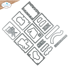 Cutting Dies & Clear Stamps -Movie night - ATC Special