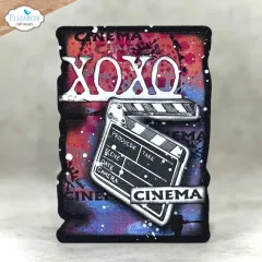 Cutting Dies & Clear Stamps -Movie night - ATC Special