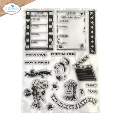 Cutting Dies & Clear Stamps -Movie night - ATC Special