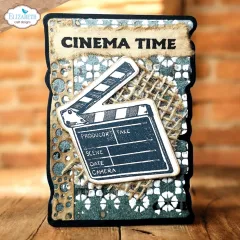 Cutting Dies & Clear Stamps -Movie night - ATC Special