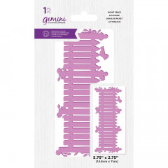 Gemini Embossing Folder - Best of British Picket Fence