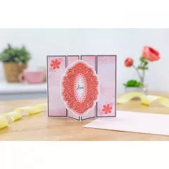 Gemini Create A Card Die - Ornate Pop-Out Baroque Oval