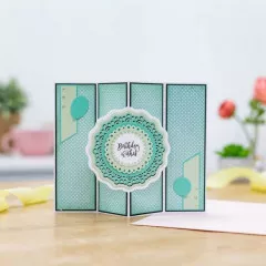 Gemini Create A Card Die - Ornate Pop-Out Grande Circle