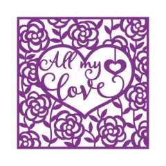 Gemini Create-a-Card - Heartfelt Frame