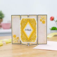 Gemini Create A Card Die - Ornate Pop-Out Regal Diamond