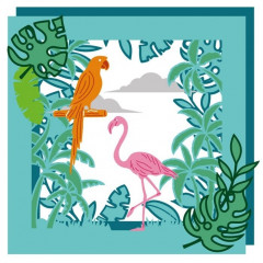 Gemini Create-A-Card Cutting Die - Tropical Paradise