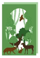 Gemini Create-A-Card Cutting Die - Wonderful Woodland