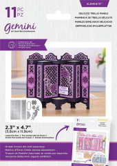 Gemini Elements Cutting Die - Delicate Trellis Panels