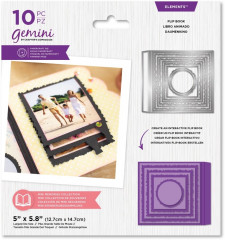 Gemini Elements Cutting Die - Mini Memories Flip Book