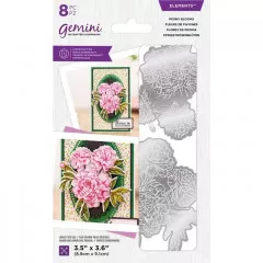 Gemini Elements Die - Peony Blooms