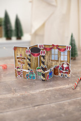 Gemini Clear Stamps and Die - XMAS 3D Scene Santas Grotto